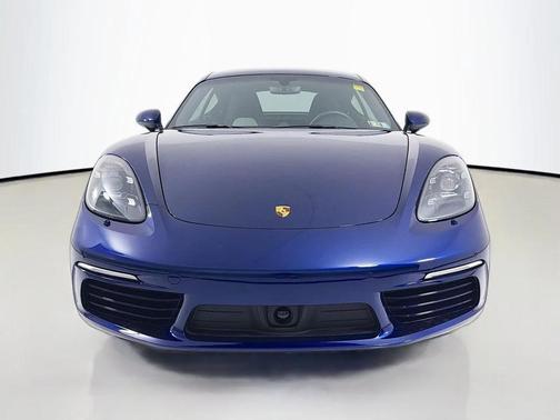Gentian Blue Metallic 2024 Porsche 718 Cayman S
