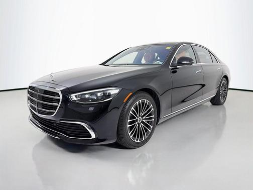 Black 2023 Mercedes-Benz S-Class 4MATIC