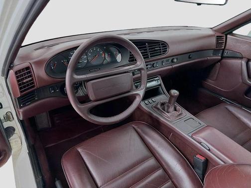 White 1987 Porsche 944