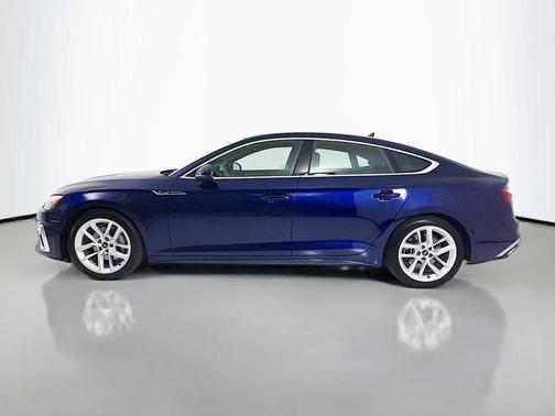 Navarra Blue Metallic 2023 Audi A5 Sportback 45 S Line Premium