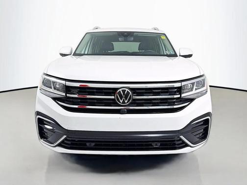 Opal White Pearl 2023 Volkswagen Atlas 3.6L SEL Premium