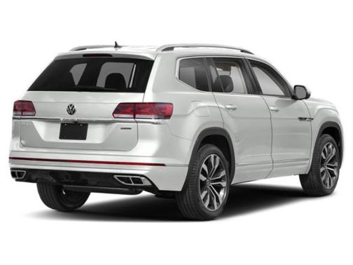 Opal White Pearl 2023 Volkswagen Atlas 3.6L SEL Premium