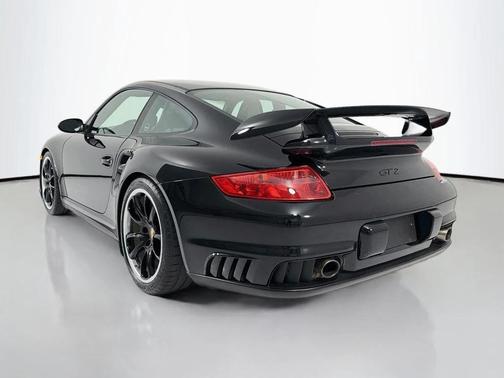 Black 2008 Porsche 911 GT2