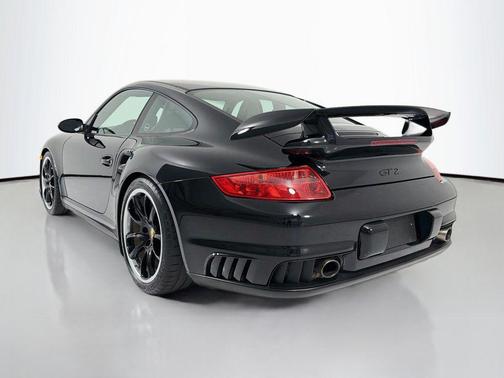 Black 2008 Porsche 911 GT2