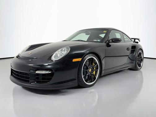 Black 2008 Porsche 911 GT2