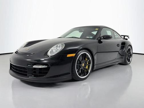 Black 2008 Porsche 911 GT2