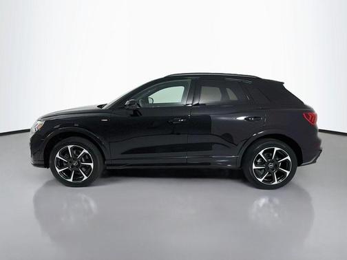 Mythos Black Metallic 2025 Audi Q3 45 S line Premium Plus
