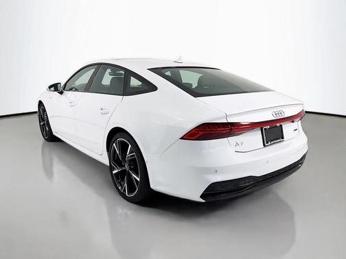 Glacier White Metallic 2025 Audi A7 Prestige 55 TFSI quattro S tronic