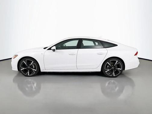 Glacier White Metallic 2025 Audi A7 Prestige 55 TFSI quattro S tronic