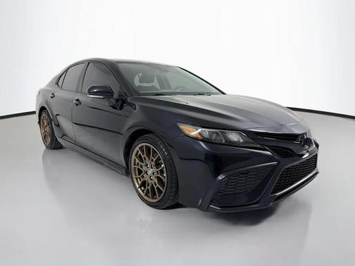 Midnight Black Metallic 2023 Toyota Camry SE