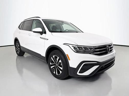 Pure White 2024 Volkswagen Tiguan 2.0T S 4MOTION
