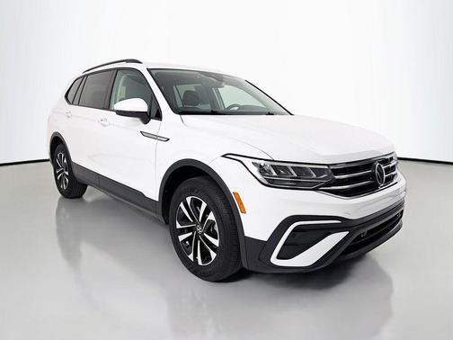 Pure White 2024 Volkswagen Tiguan 2.0T S 4MOTION
