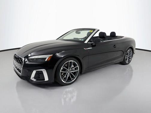 Mythos Black Metallic/Black Roof 2024 Audi A5 45 S line Premium Plus