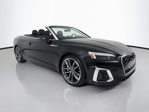 Mythos Black Metallic/Black Roof 2024 Audi A5 45 S line Premium Plus
