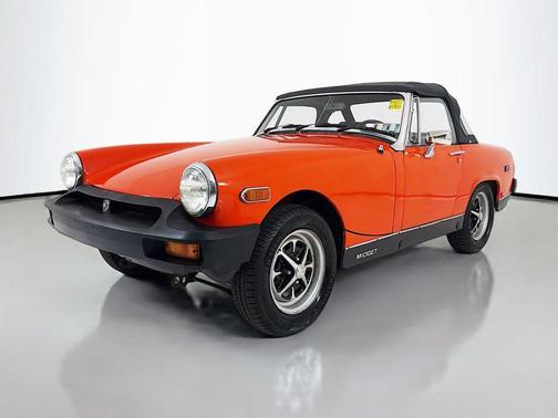 Orange 1978 MG Midget Midget CV