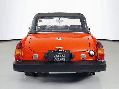 Orange 1978 MG Midget Midget CV
