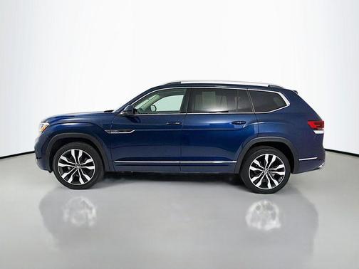 Tourmaline Blue Metallic 2022 Volkswagen Atlas 3.6L SEL Premium
