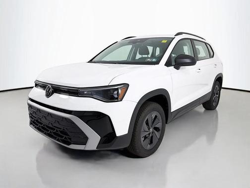 Pure White 2026 Volkswagen Taos S