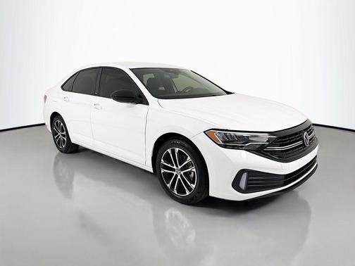 Pure White 2024 Volkswagen Jetta 1.5T Sport