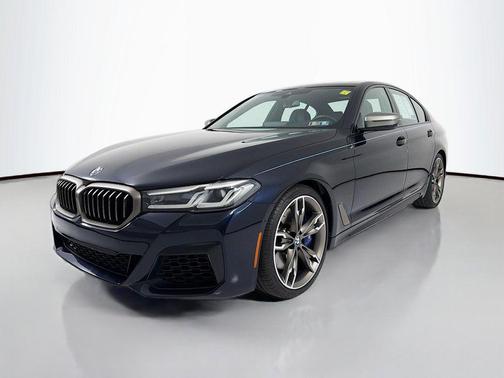 Carbon Black Metallic 2021 BMW M550 i Xdrive