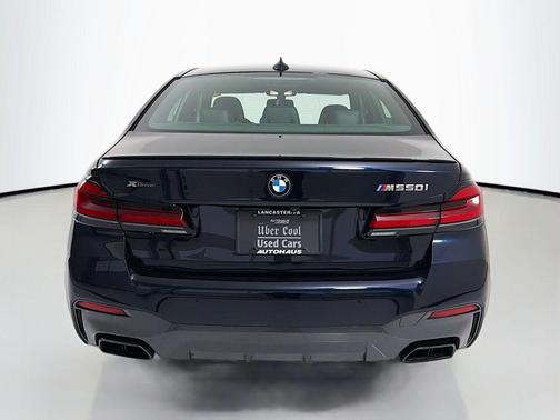 Carbon Black Metallic 2021 BMW M550 i Xdrive