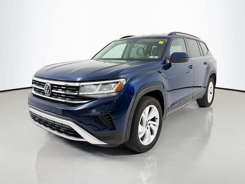 Tourmaline Blue Metallic 2023 Volkswagen Atlas 3.6L SE w/Technology