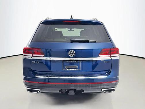 Tourmaline Blue Metallic 2023 Volkswagen Atlas 3.6L SE w/Technology