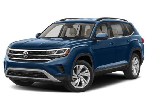 Tourmaline Blue Metallic 2023 Volkswagen Atlas 3.6L SE w/Technology