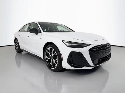 Glacier White Metallic 2026 Audi A6 Premium Plus quattro S tronic