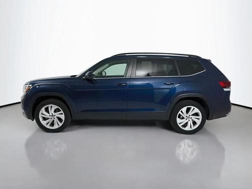 Tourmaline Blue Metallic 2023 Volkswagen Atlas 3.6L SE w/Technology