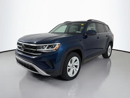 Tourmaline Blue Metallic 2023 Volkswagen Atlas 3.6L SE w/Technology