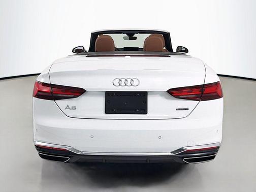 Arkona White/Black Roof 2024 Audi A5 45 S line Premium Plus