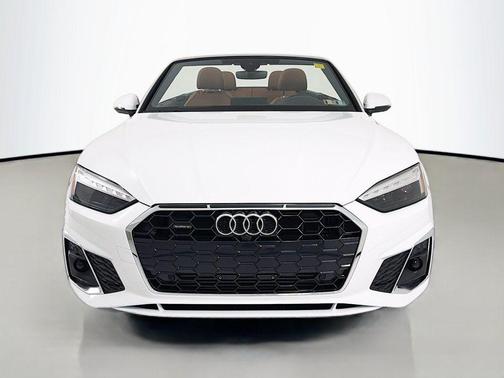 Arkona White/Black Roof 2024 Audi A5 45 S line Premium Plus