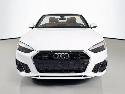 Arkona White/Black Roof 2024 Audi A5 45 S line Premium Plus