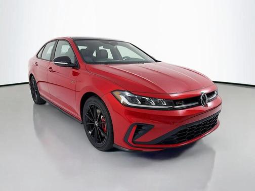 Kings Red Metallic w/Deep Black Roof 2026 Volkswagen Jetta GLI 2.0T Autobahn