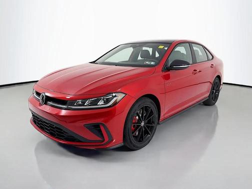 Kings Red Metallic w/Deep Black Roof 2026 Volkswagen Jetta GLI 2.0T Autobahn
