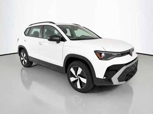 Pure White 2026 Volkswagen Taos S