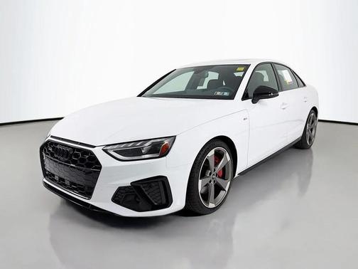 Glacier White Metallic 2023 Audi A4 45 S line Premium Plus