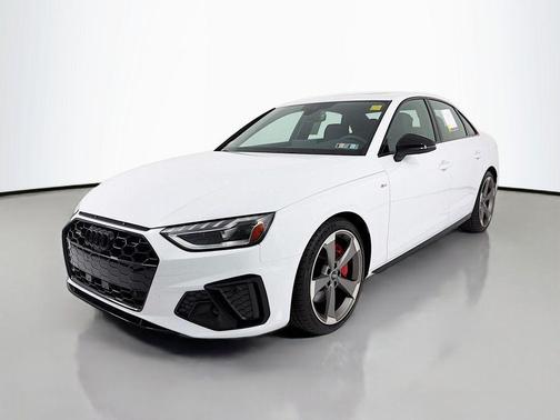Glacier White Metallic 2023 Audi A4 45 S line Premium Plus