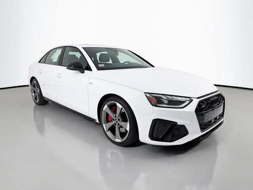 Glacier White Metallic 2023 Audi A4 45 S line Premium Plus