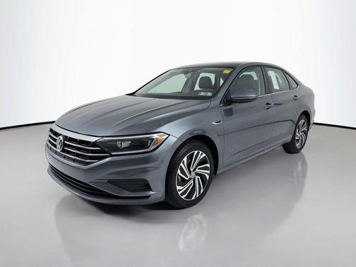 Platinum Gray Metallic 2021 Volkswagen Jetta 1.4T SEL
