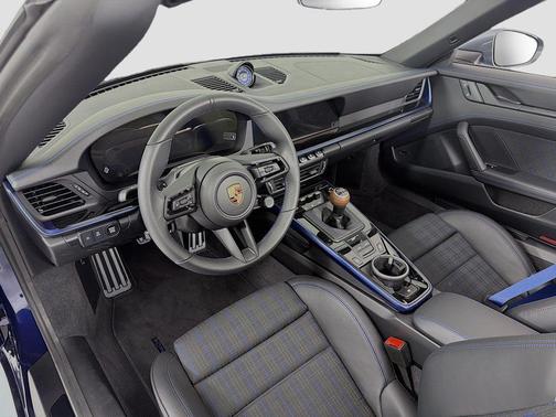 Gentian Blue Metallic 2026 Porsche 911 Carrera T