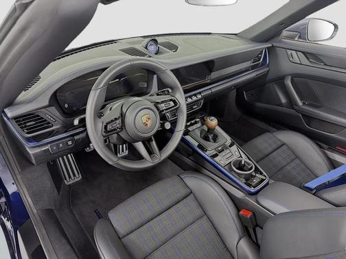 Gentian Blue Metallic 2026 Porsche 911 Carrera T