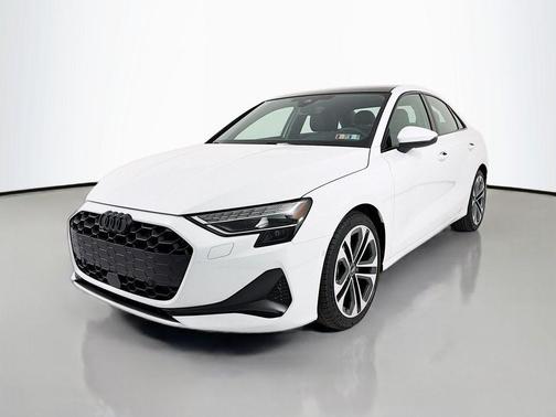 Glacier White Metallic 2025 Audi A3 Premium