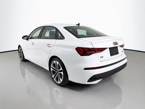Glacier White Metallic 2025 Audi A3 Premium