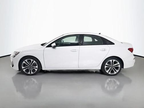 Glacier White Metallic 2025 Audi A3 Premium