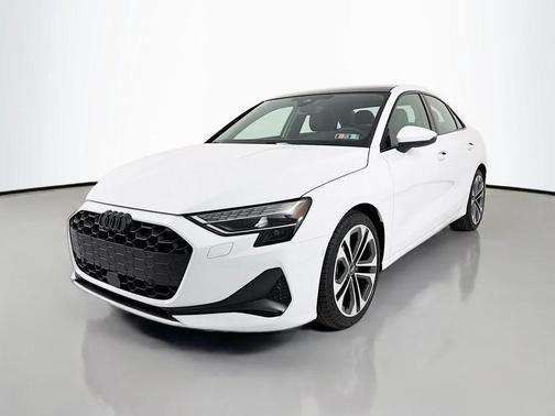 Glacier White Metallic 2025 Audi A3 Premium