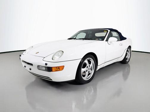 White 1992 Porsche 968