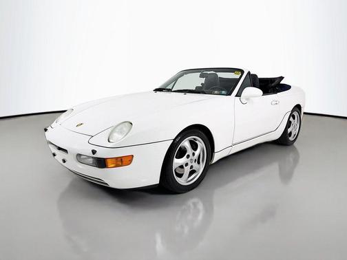 White 1992 Porsche 968