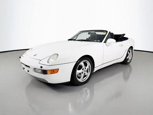 White 1992 Porsche 968